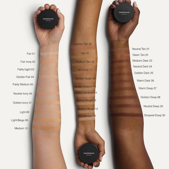 Base em pó BareMinerals Original Broad Spectrum SPF 15
